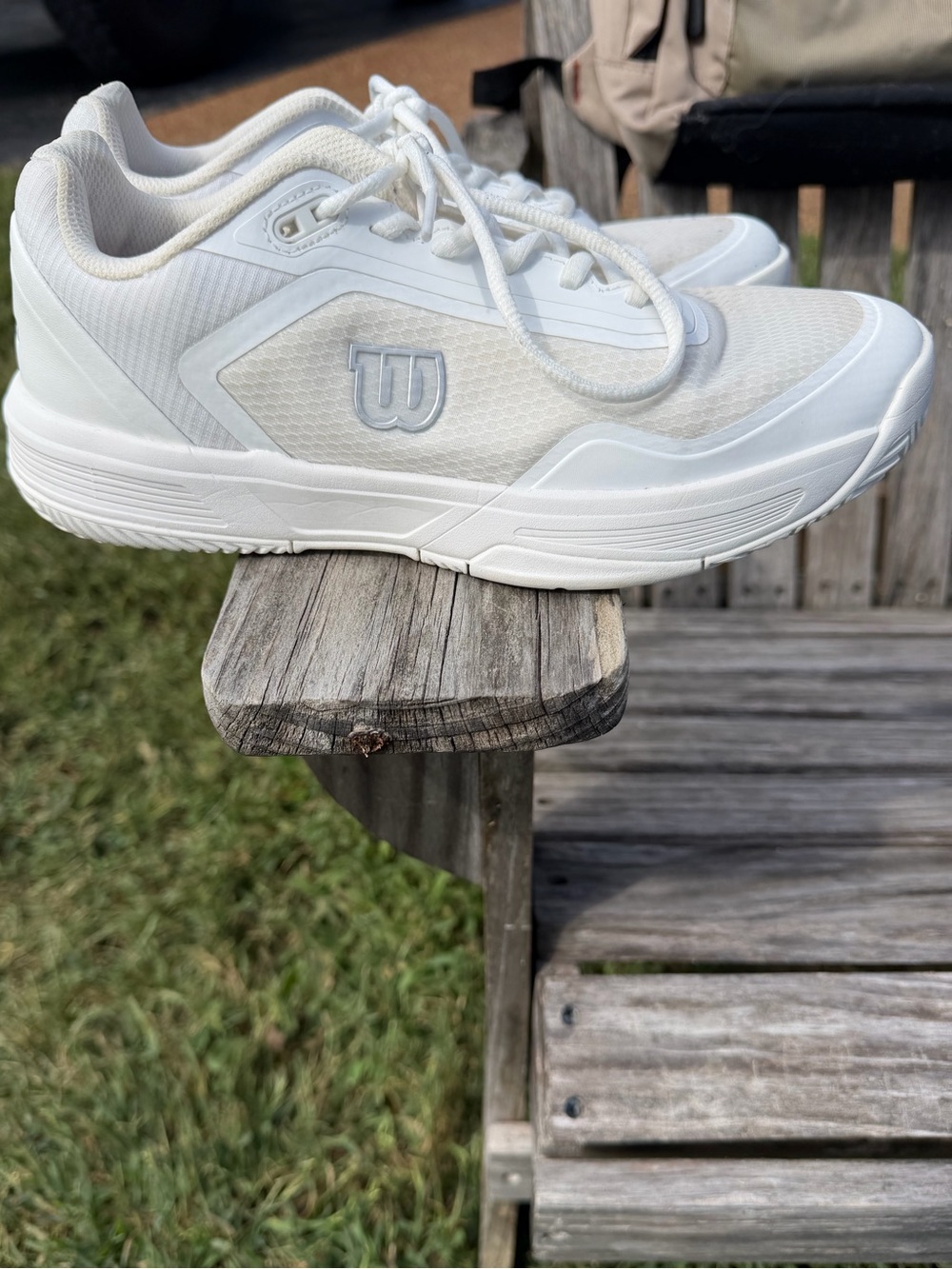 Wilson CourtLide W Women's White Tennis Shoes Sneakers US 9